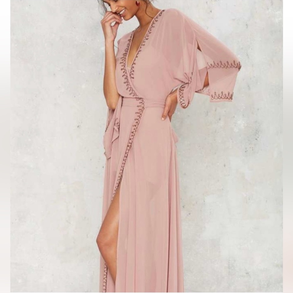 Las Perlas Kimono Dress - Picture 2 of 9